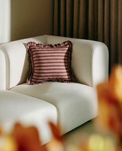 Housse de coussin - Bordeaux
