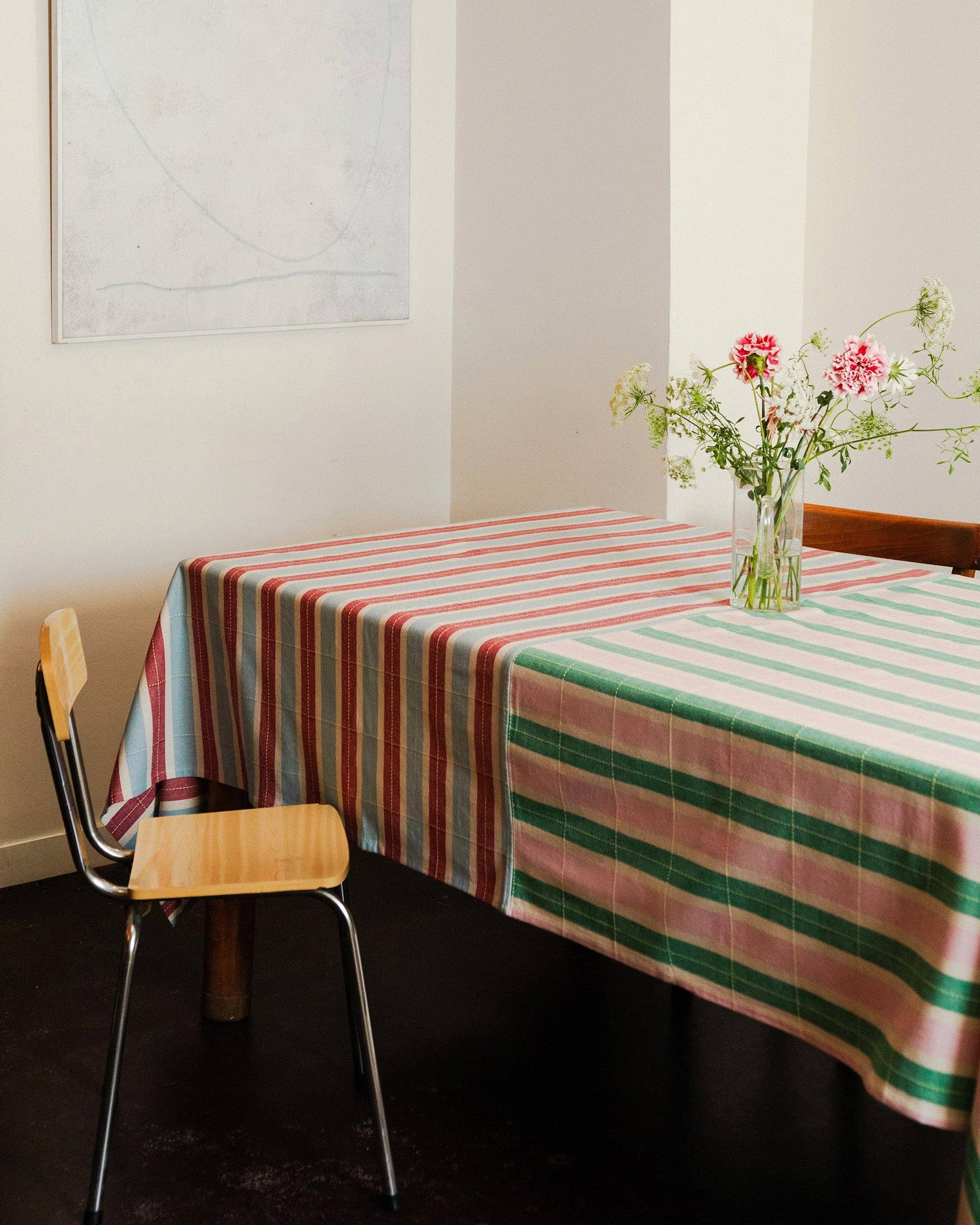 Nappe à rayure