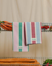 Torchon rayé (lot de 2)