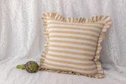 Housse de coussin -  Jaune