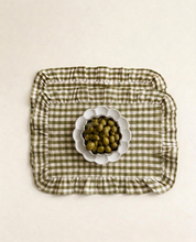 Set de table - Vichy - Vert