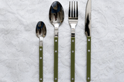 Set de 4 couverts - Kaki