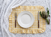 Set de table - Vichy - Jaune