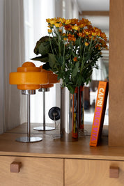 Lampe à poser en verre