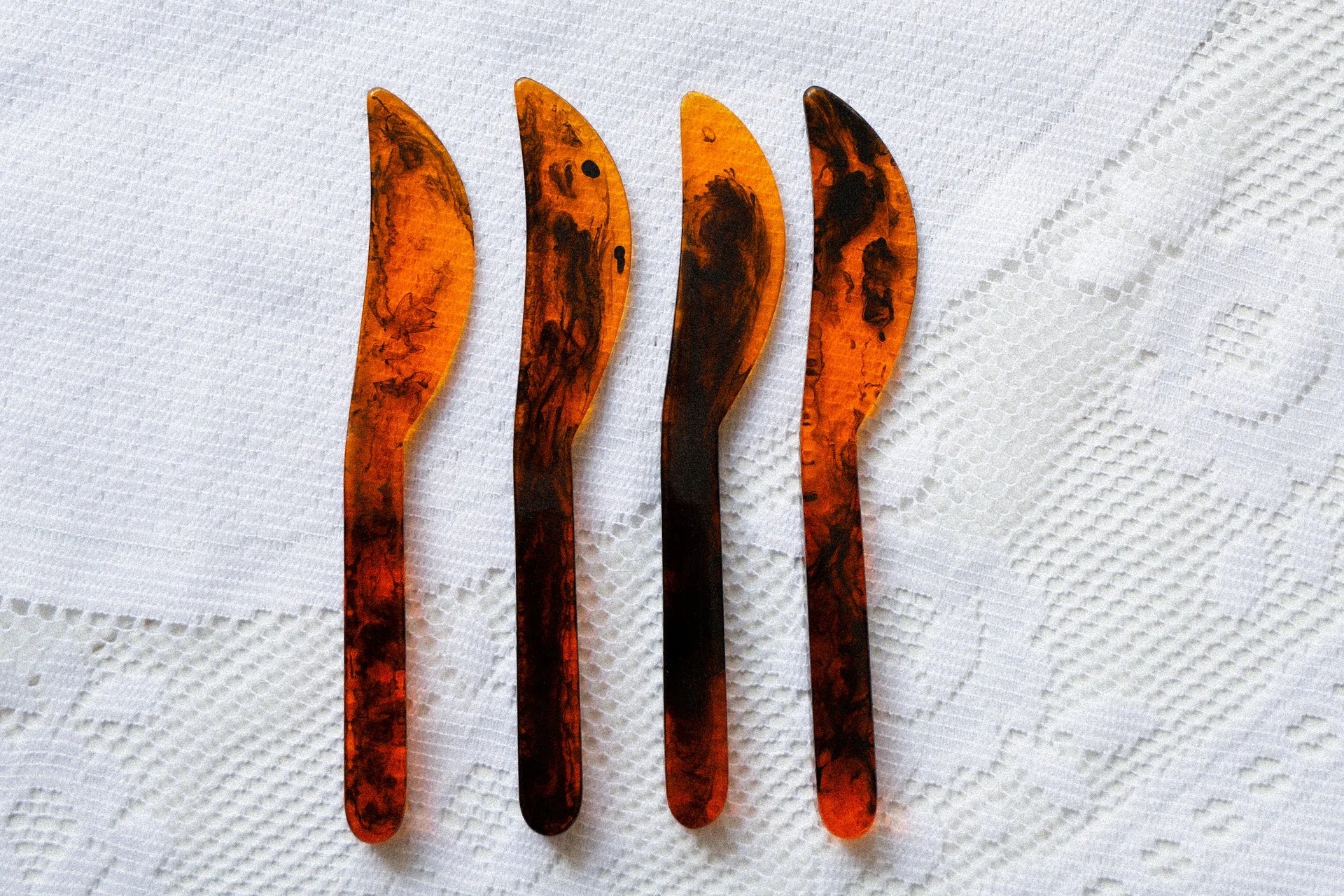 Couteaux à beurre et apéritif - Lot de 4