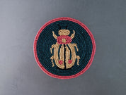 Sous-verres perlés