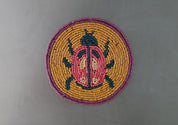 Sous-verres perlés