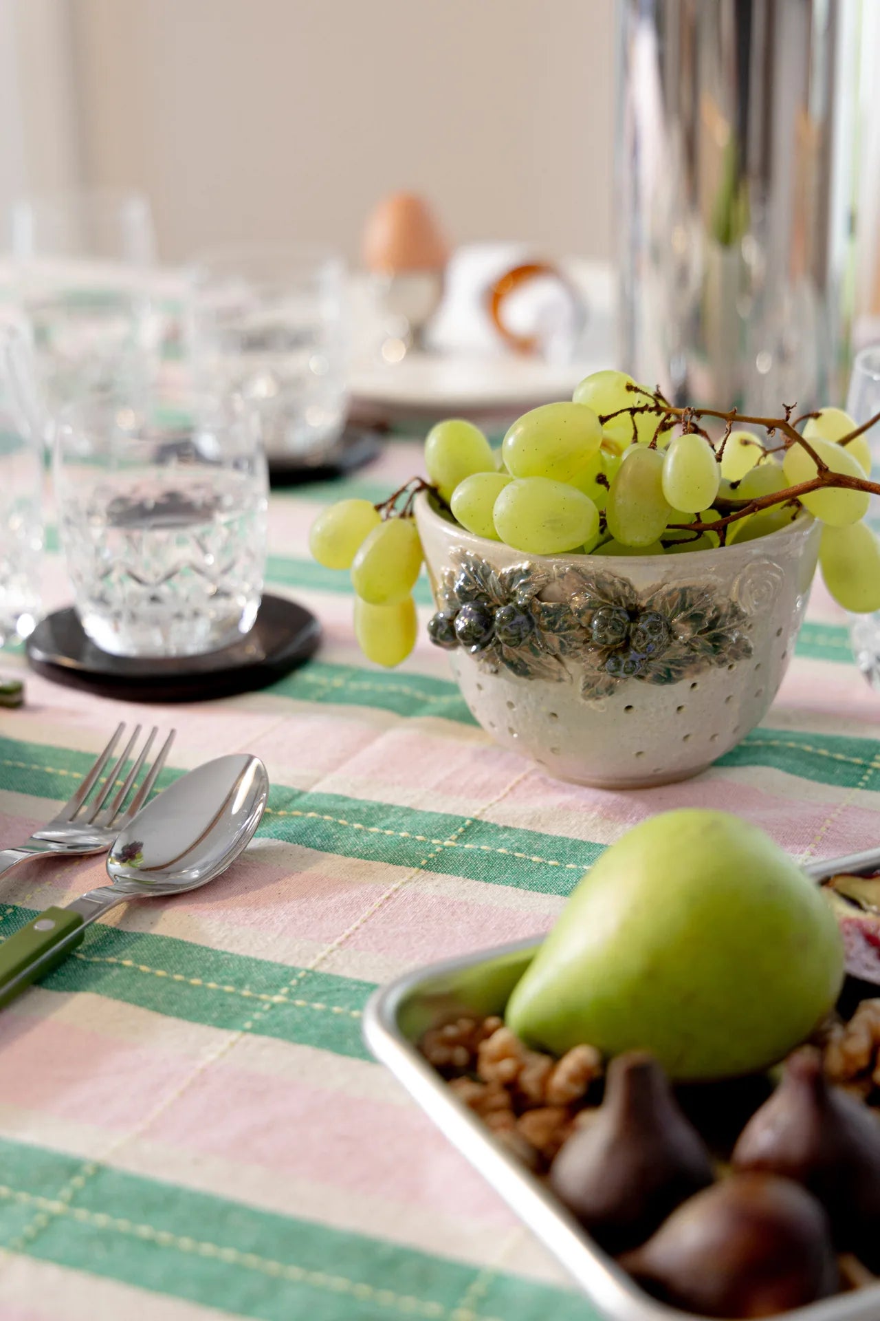 Nappe à rayure