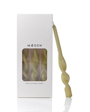 Bougies torsadées - Lot de 3